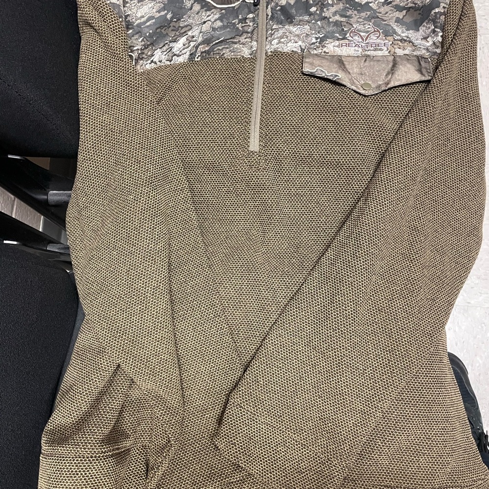 Realtree Camo Quarter-Zip Pullover